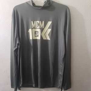 Marine Corp Marathon 10K Competitor Long Sleeve Shirt Size Large